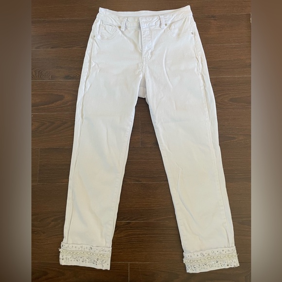 Frank Lyman White Jeans - Picture 1 of 4